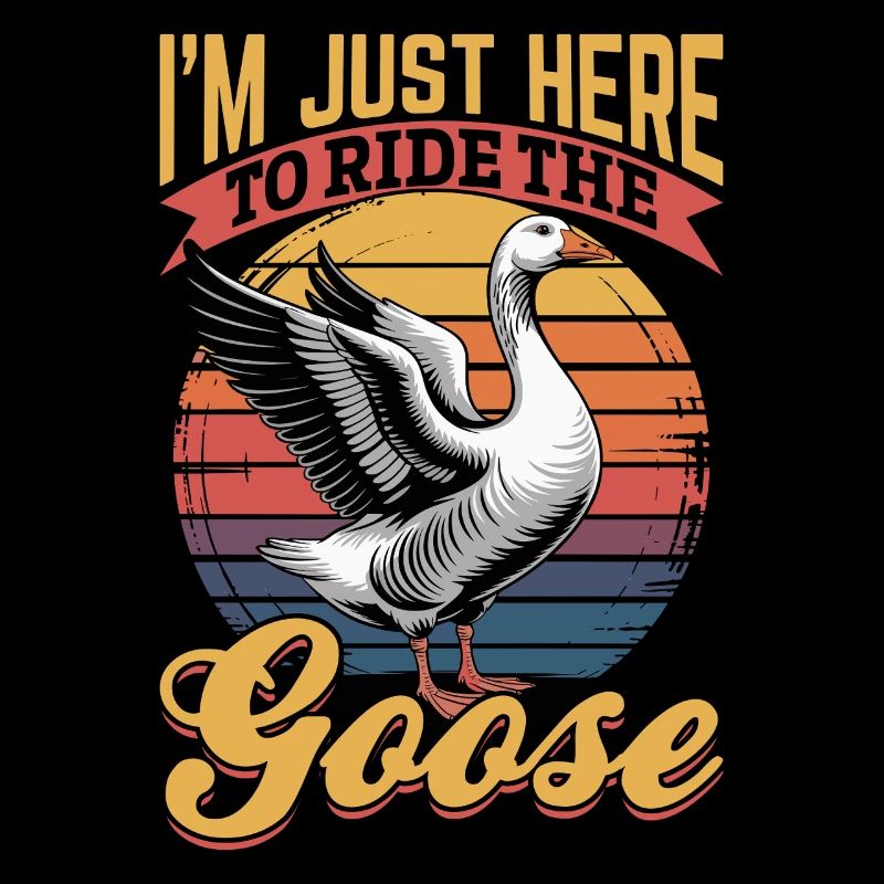 Funny Bird Goose