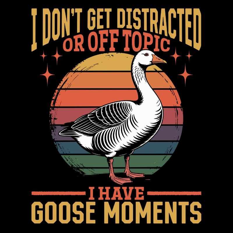 Funny Bird Goose