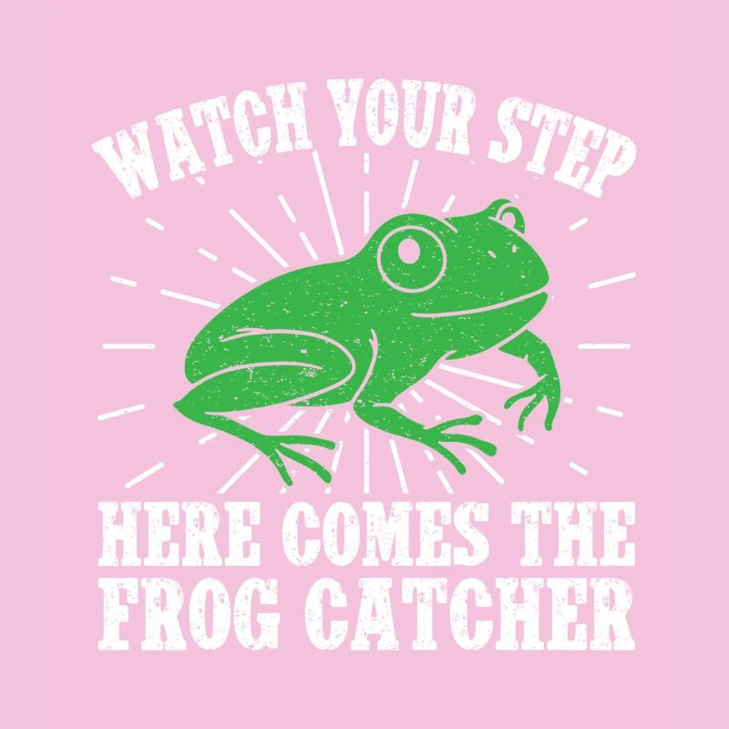 Frog Catcher Watch Your Step Frog