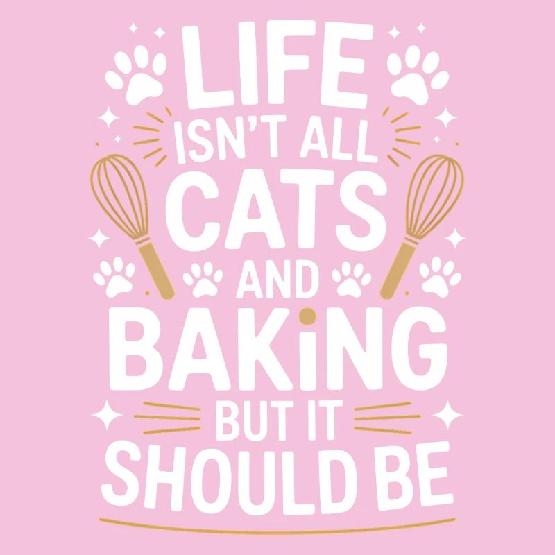 Backen Spruch Katzen Lustiges Backen Geschenk