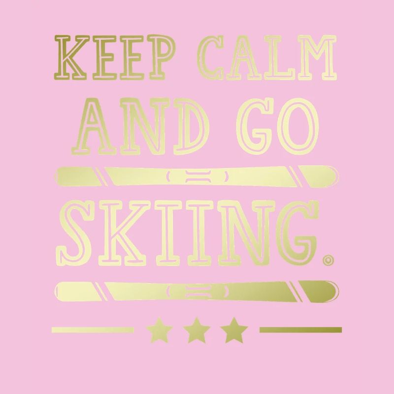 Restez calme ski