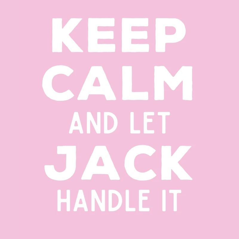Keep Calm Lass Jack das regeln Lustiger Spruch