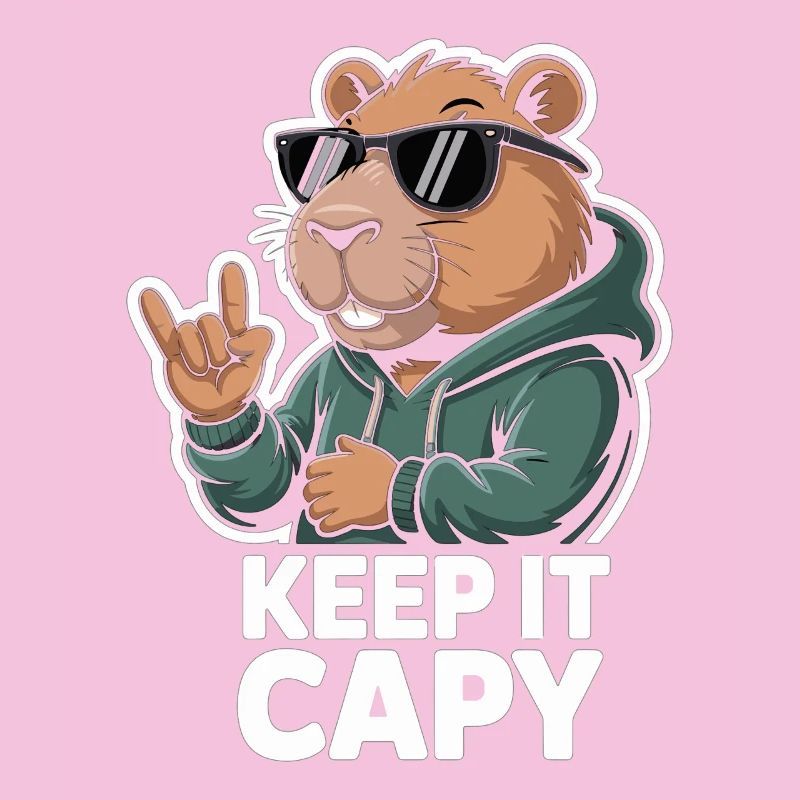 Capy Bear Rockout Keep It Capy