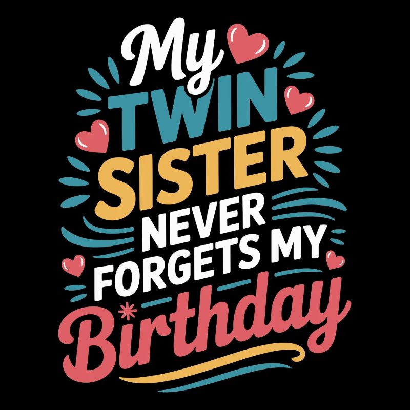 Zwillinge Zwillingsschwester Geburtstag
