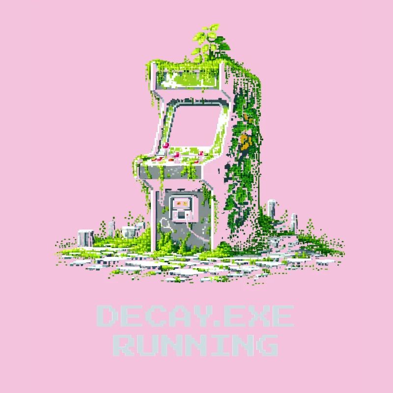 Verfall.exe course à pied | Dystopie d’arcade rétro