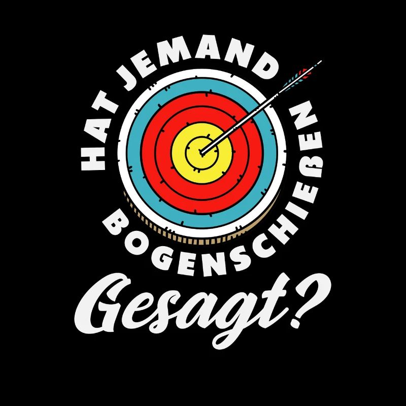 Ich gehe Bogenschießen