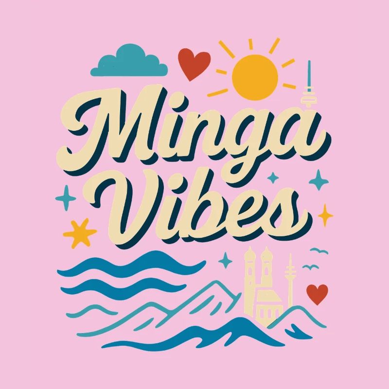 Minga Vibes Munich Skyline Design
