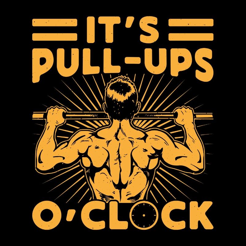 Fitness Fanatics It ́s Pull-Ups O ́Clock