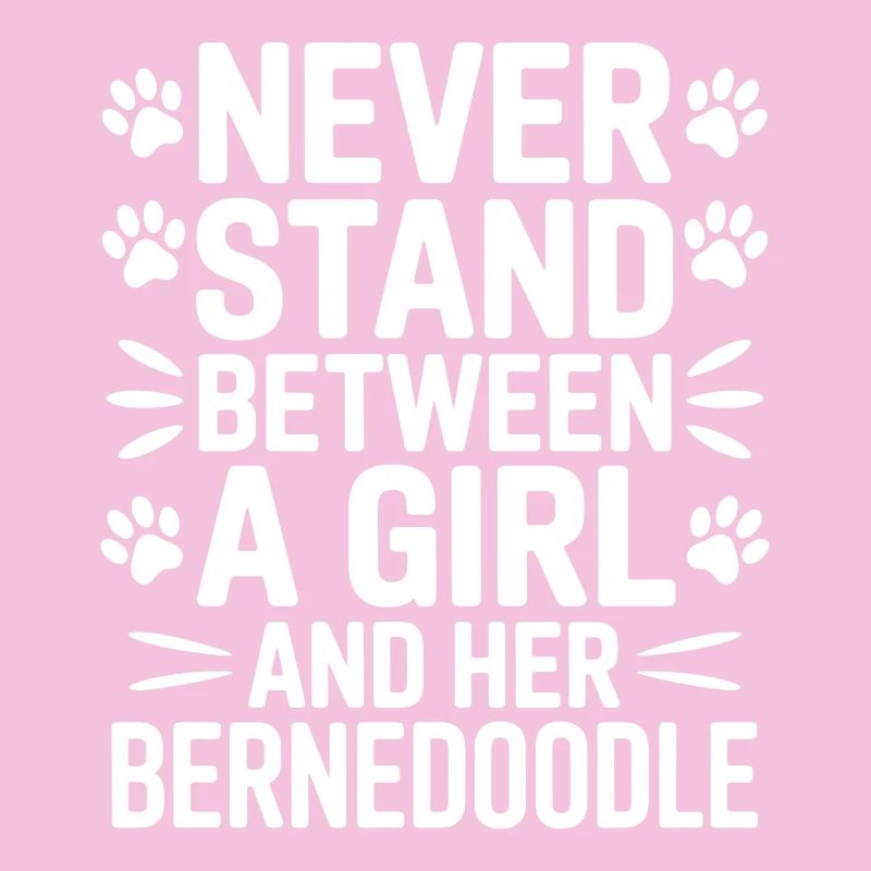 Bernedoodle Spruch Mädchen Bernedoodle Geschenk