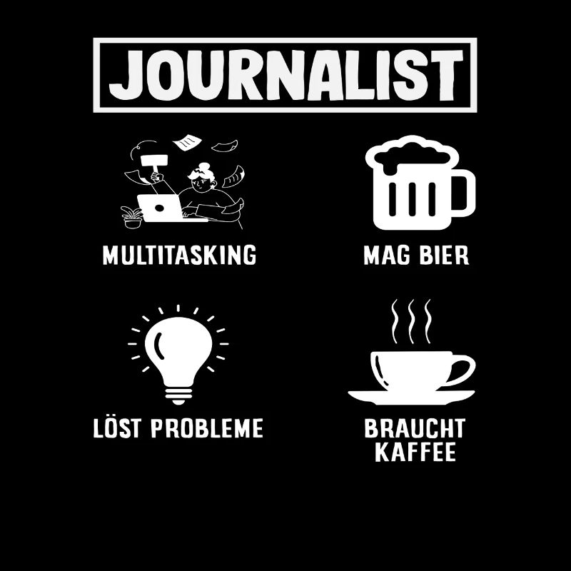 Reporter Journalisten Hobby Leben Beruf