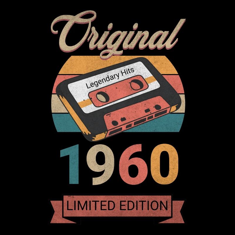 Original 1960 Limited Edition Geburtstag Geschenk