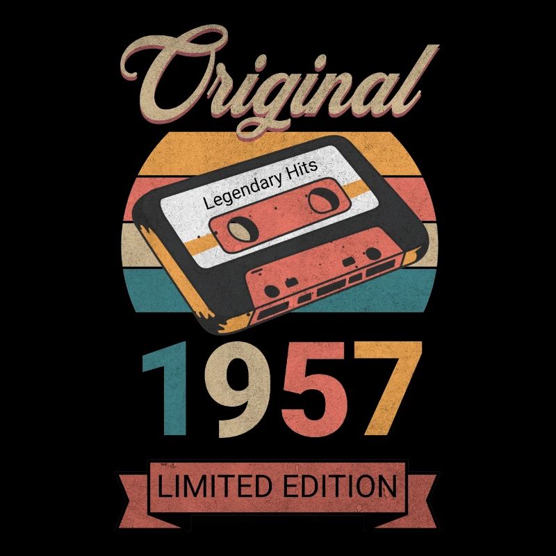 Original 1957 Limited Edition Geburtstag Geschenk