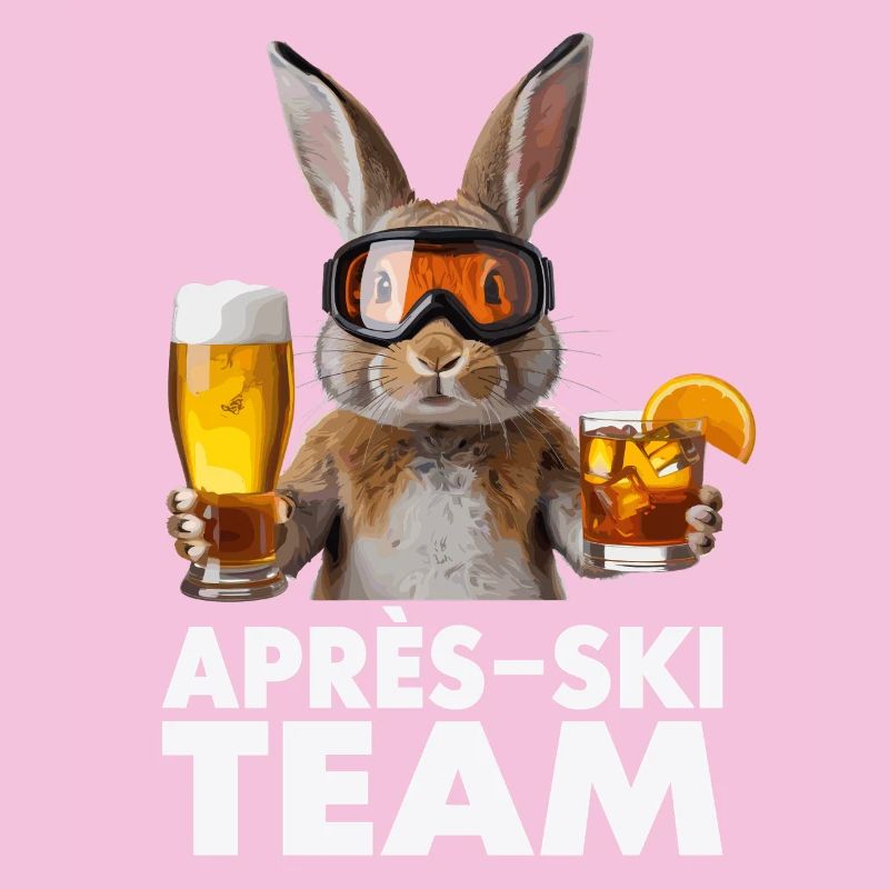 Équipe de lapins après-ski
