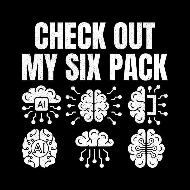Check out my six pack