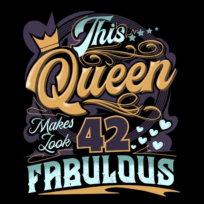 Reine du 42e anniversaire