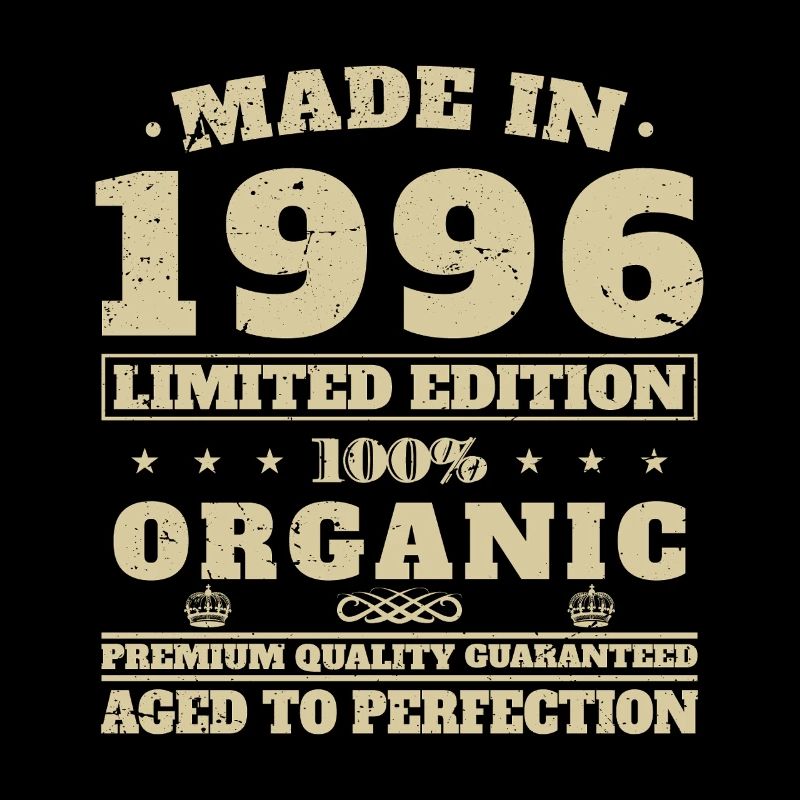 1996 Vintage Retro Geburtstagsgeschenk