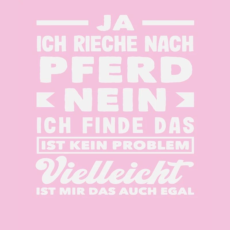 Rieche Nach Pferd Pferdemädchen Reiten Ponyfans