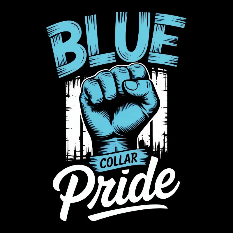 Blue Collar Arbeiter Handwerk Bauarbeiter