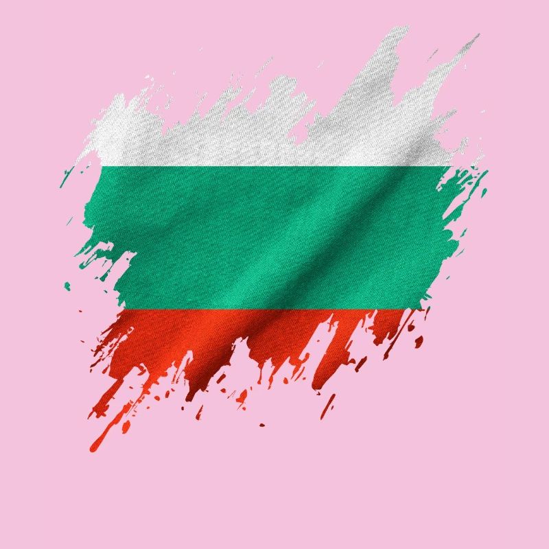 Drapeau bulgare, style déchiré