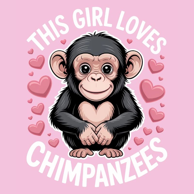 Chimpanzee Saying Monkey Funny Chimpanzee Gift
