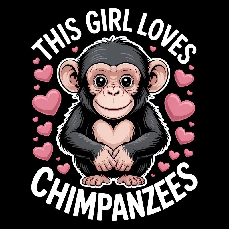 Chimpanzee Saying Monkey Funny Chimpanzee Gift