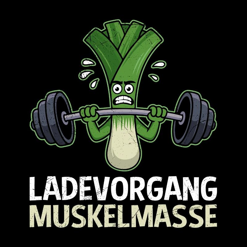 Weightlifter LOADING MUSCLE MASS Funny