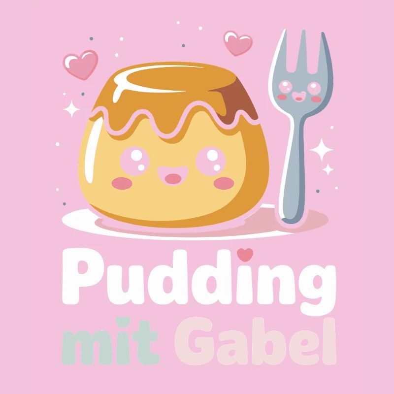 Pudding Mit Gabel