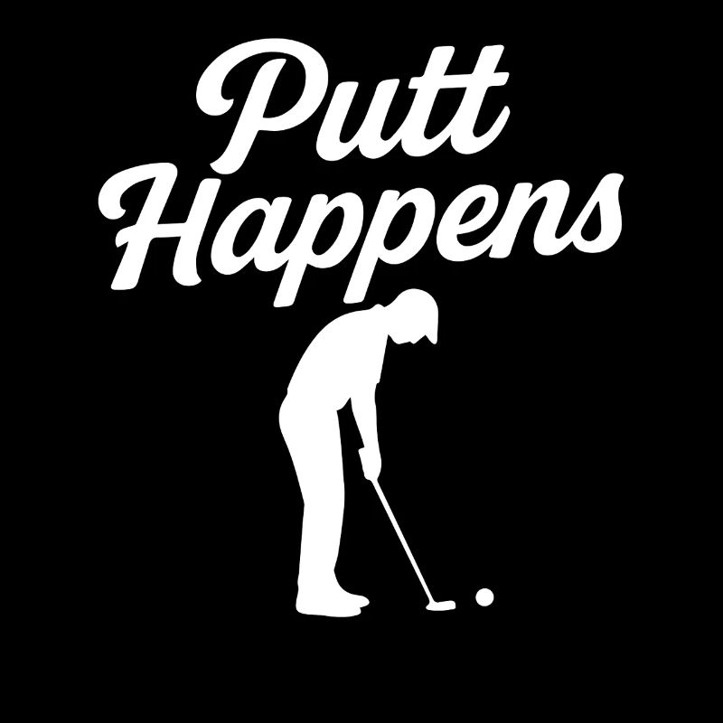 Lustiger Golf-Putt passiert Golfer-Humor