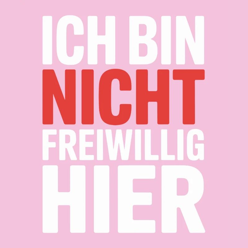 Ich Bin Nicht Freiwillig Hier Anti Smalltalk Büro