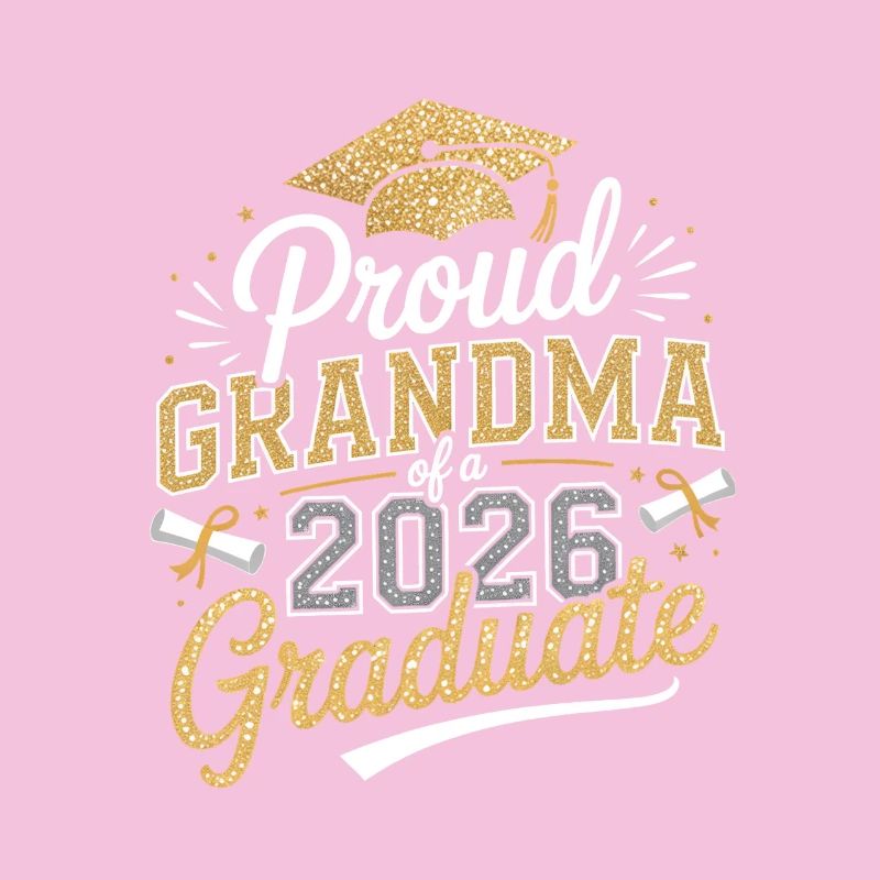Fière grand-mère diplômée 2026