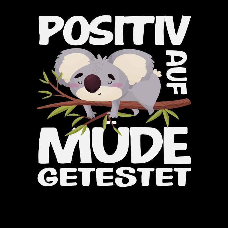Testé positif pour l’humour du koala fatigué