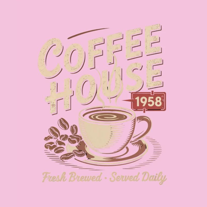 Vintage Kaffee Werbung