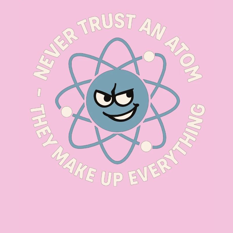 Funny Atom Joke – Science Nerd Humor