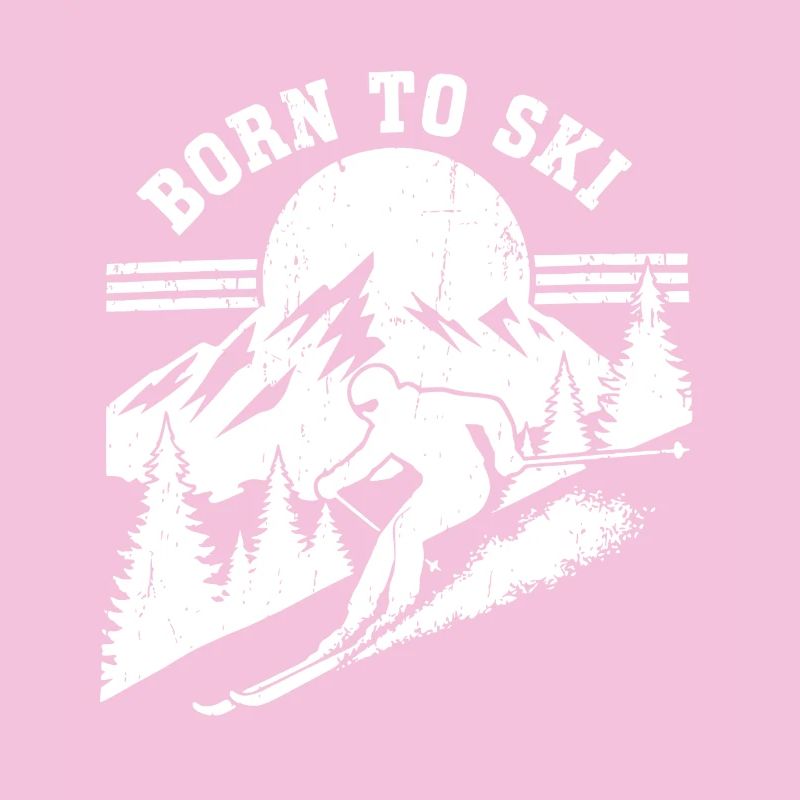 Né pour le ski Design Ski