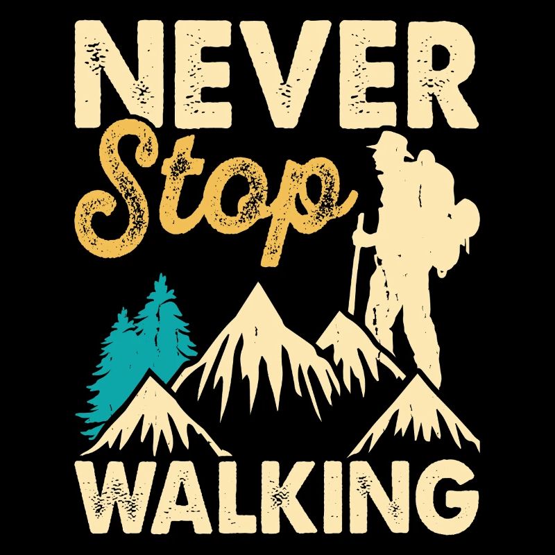 Wandern Wanderer Bergsteiger Geschenk