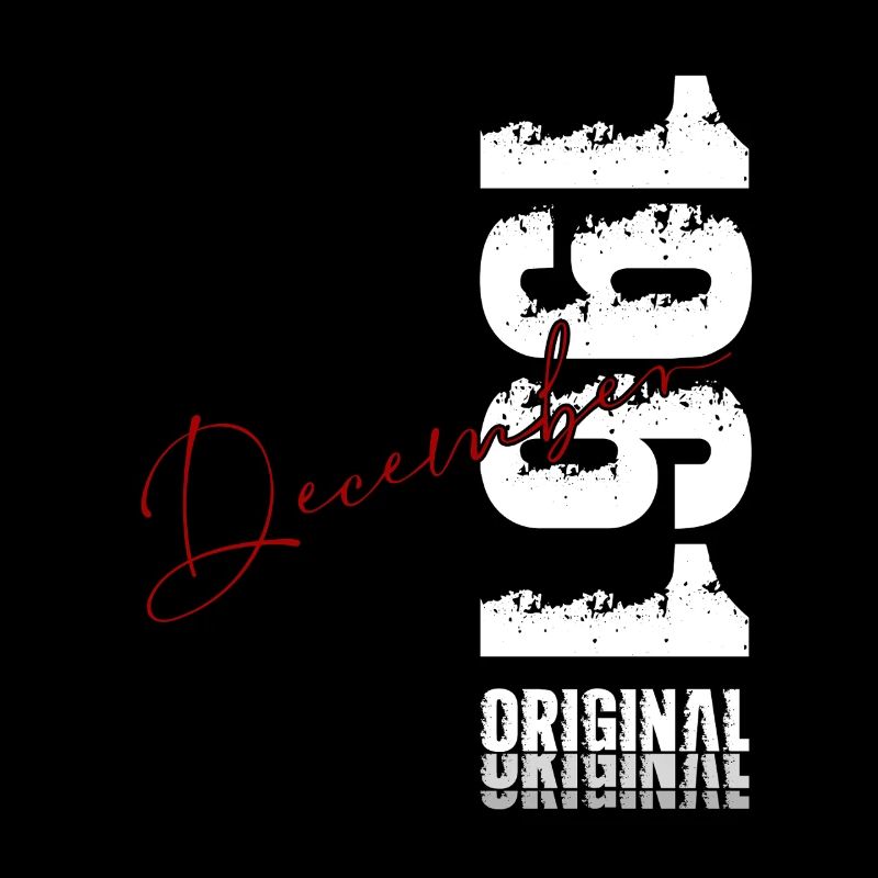 65e anniversaire Original Décembre Né en 1961