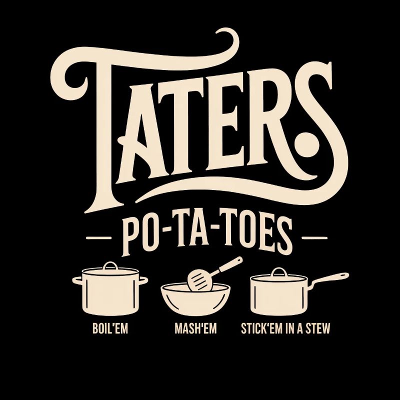 Taters Over Haters Taters Pomme de terre