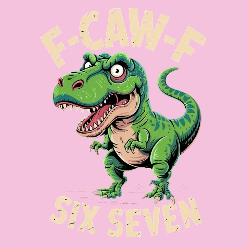 Kräischen Dino Sechs Sieben