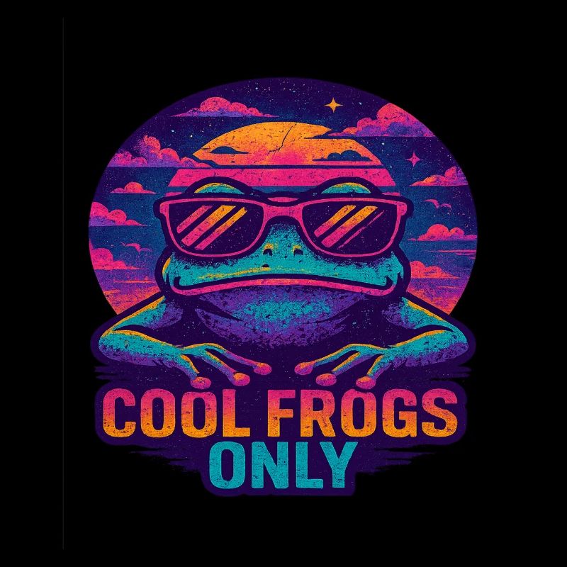 Grenouille Vaporwave
