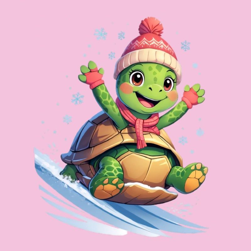 Winterwelle Surfturtle