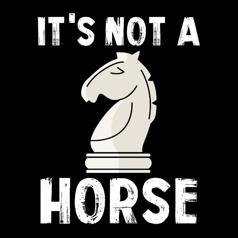 Ce n’est pas une pièce d’échecs cheval