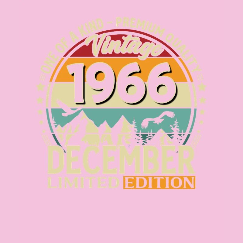 59e anniversaire Millésime décembre 1966