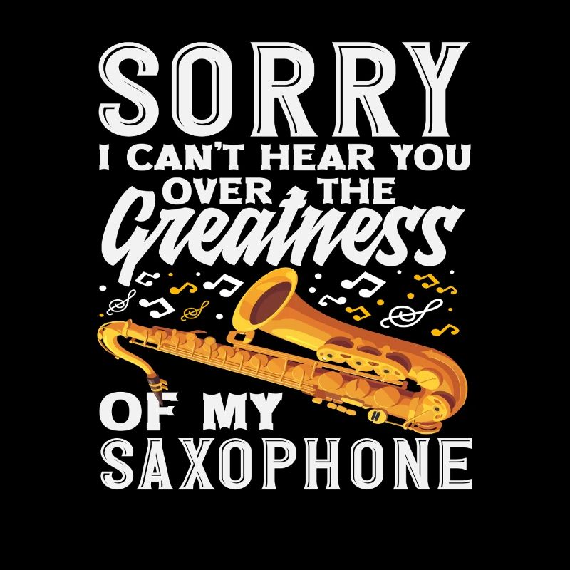Saxophone Lover Marching Band Member Jazz