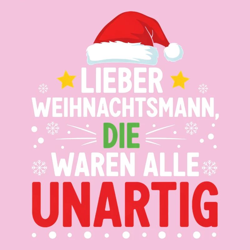 Dear Santa Claus naughty statement