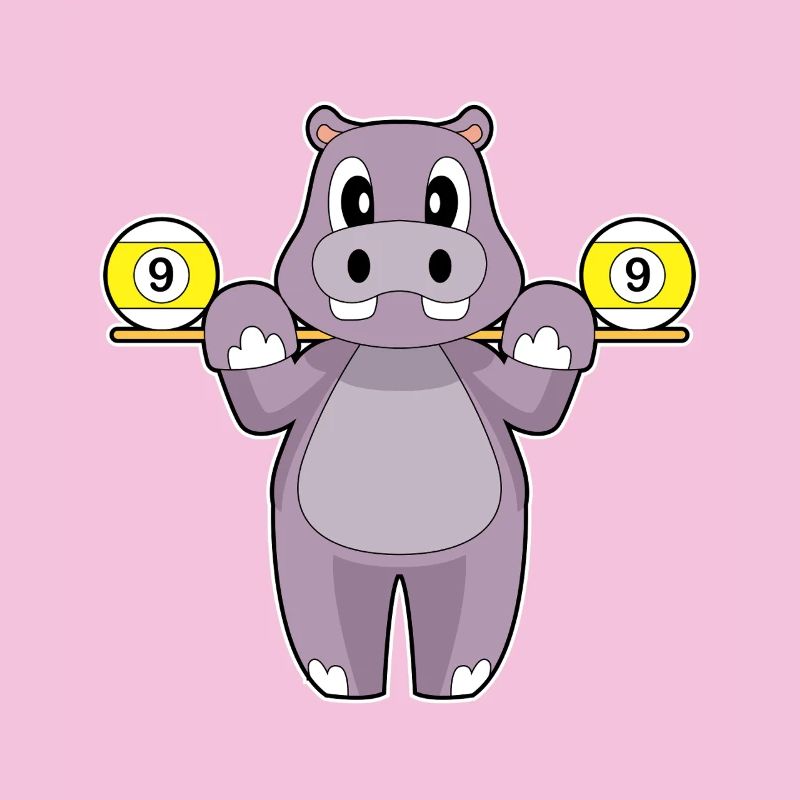 Nilpferd Billiard Queue Sport