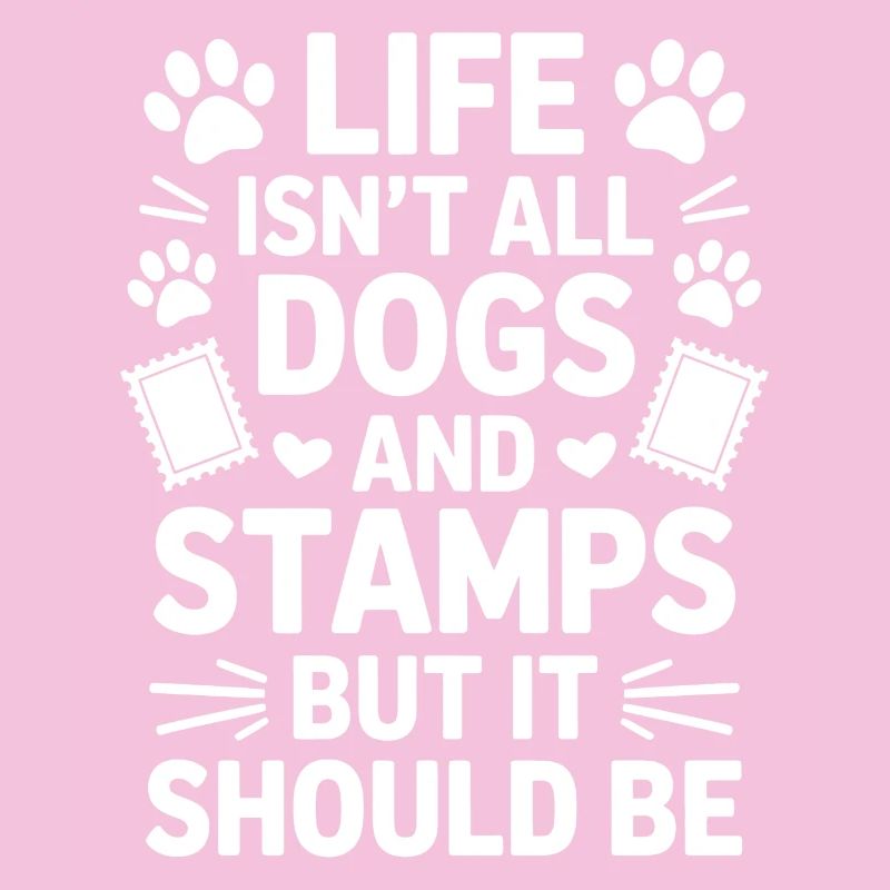 Briefmarken Spruch Hund Witz Briefmarken Geschenk