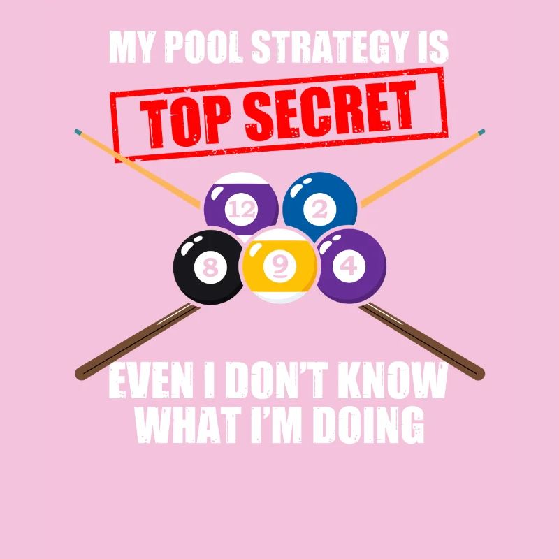 My pool strategy funny billiards billiards player