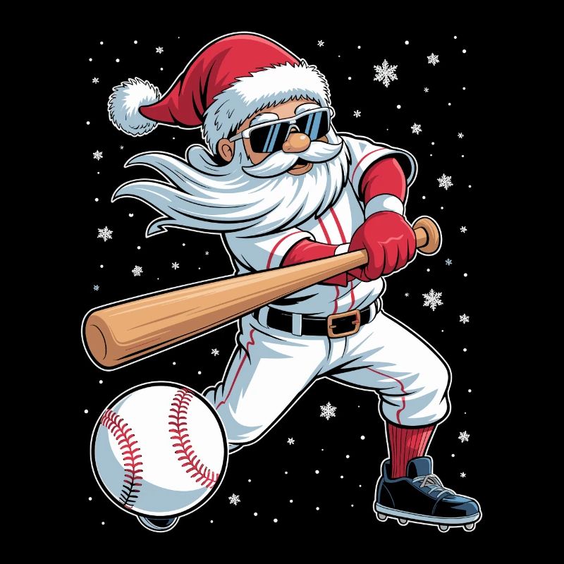 Étoile de baseball du Père Noël