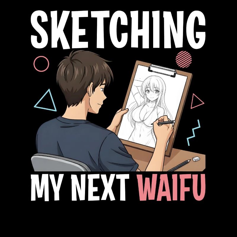 Sketching My Next Waifu