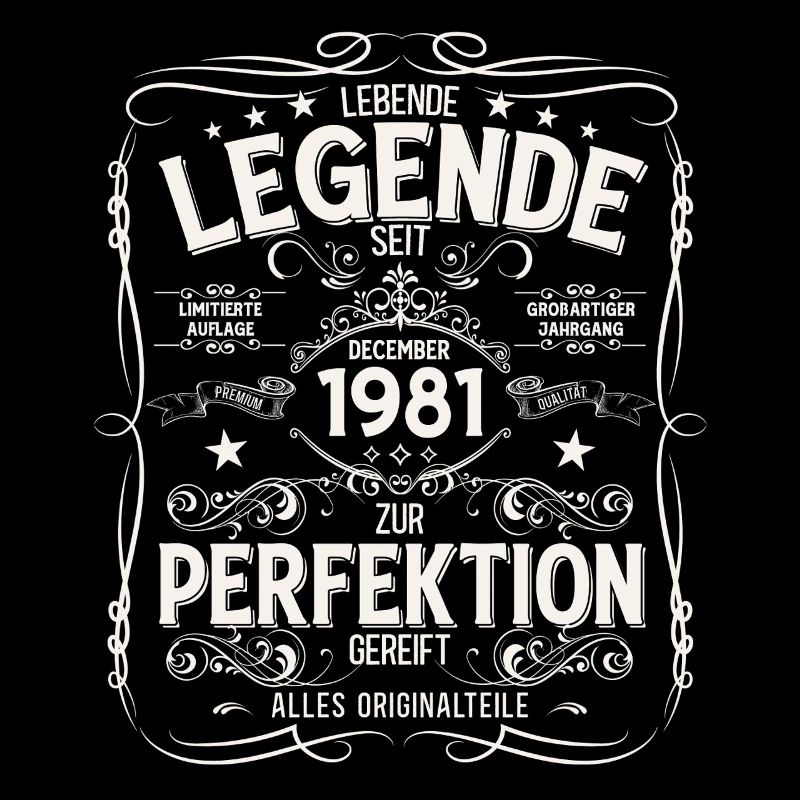 44e anniversaire Millésime de décembre 1981